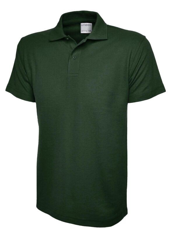 Uneek Childrens Ultra Cotton Poloshirt - Image 2