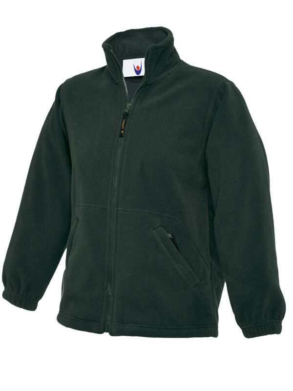 Uneek Childrens Full Zip Micro Fleece Jacket - Image 2
