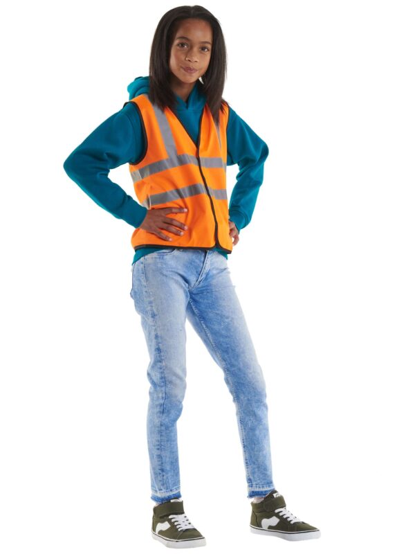 Uneek Childrens Hi-Viz Waist Coat