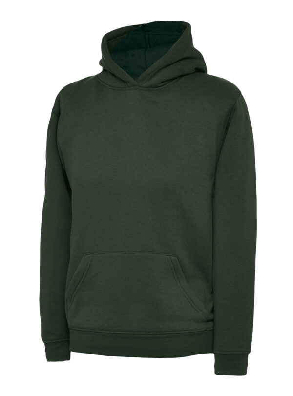 Uneek The UX Children's Hooded Sweatshirt - Image 2