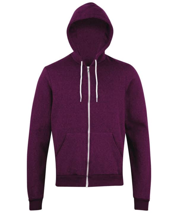 Last Chance to Buy Salt and pepper zip hoodie (MT497)