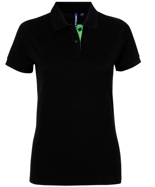 Asquith & Fox Women's contrast polo