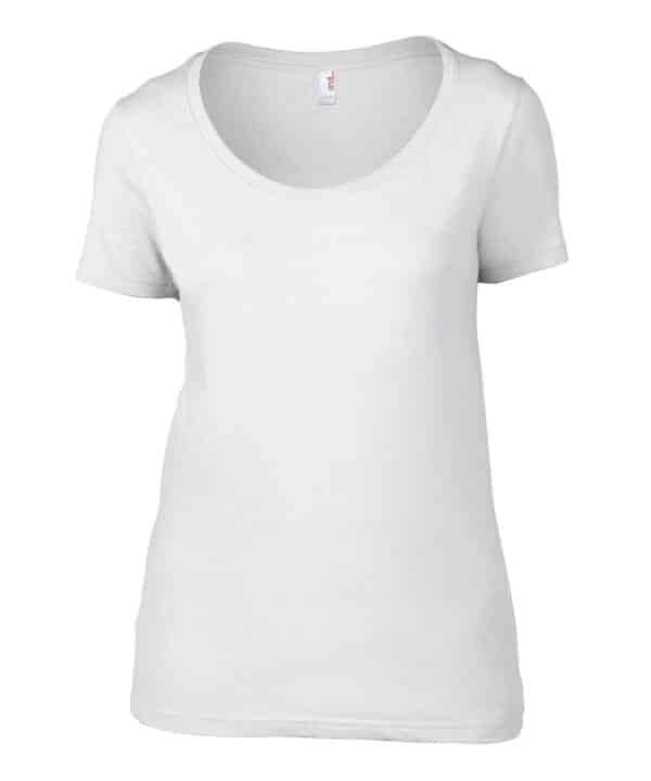 Last Chance to Buy Anvil women's featherweight scoop tee