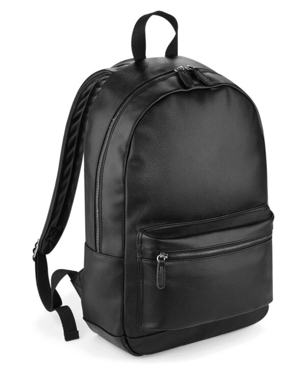 Bagbase Faux leather fashion backpack