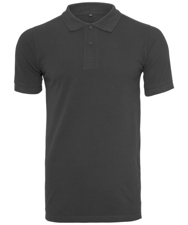Build Your Brand Piqué polo shirt