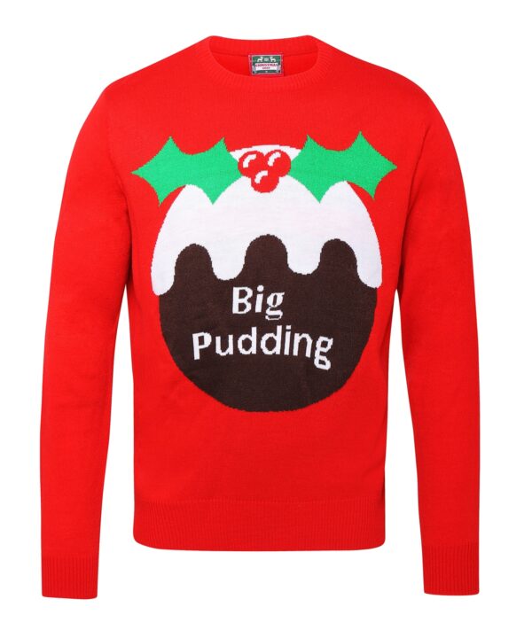 The Christmas Shop Adults big pudding jumper