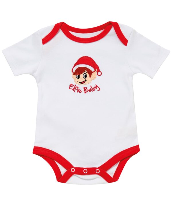 The Christmas Shop Christmas baby grow