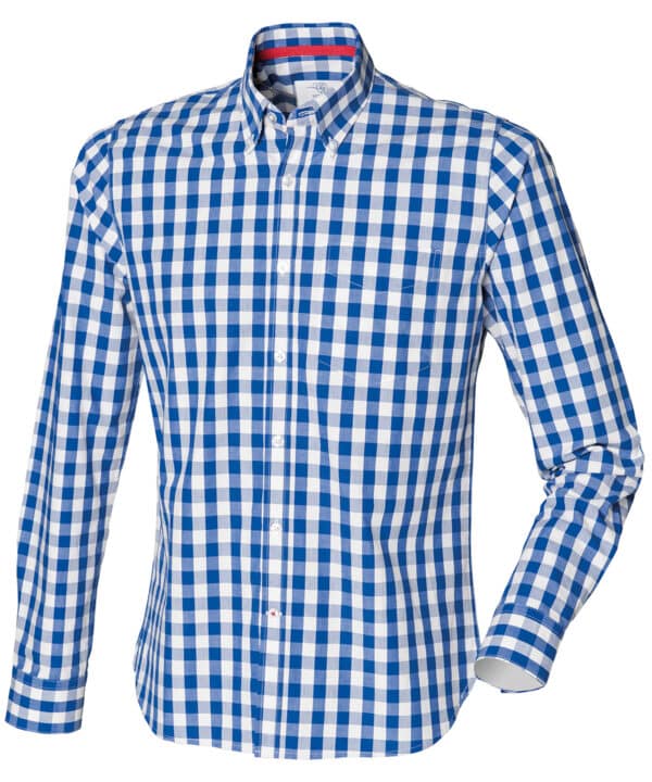 Front Row Checked cotton shirt