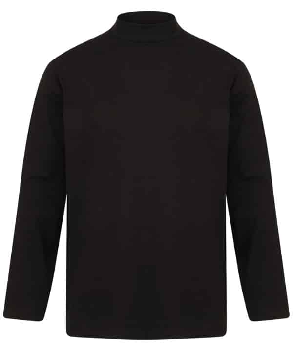 Henbury Long sleeve roll neck top