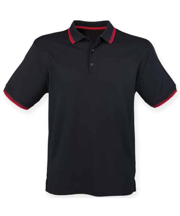 Henbury Double tipped Coolplus® polo shirt