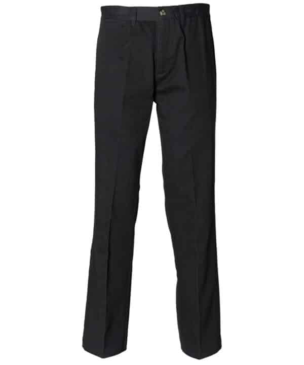 Henbury Teflon®-coated flat front chino