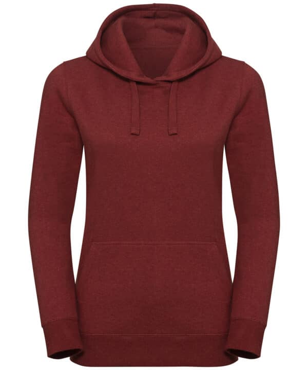 Russell Europe Women's authentic melange hooded sweatshirt