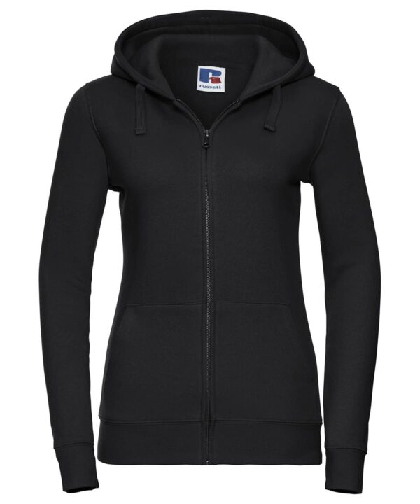 Russell Europe Women's authentic zipped hooded sweatshirt