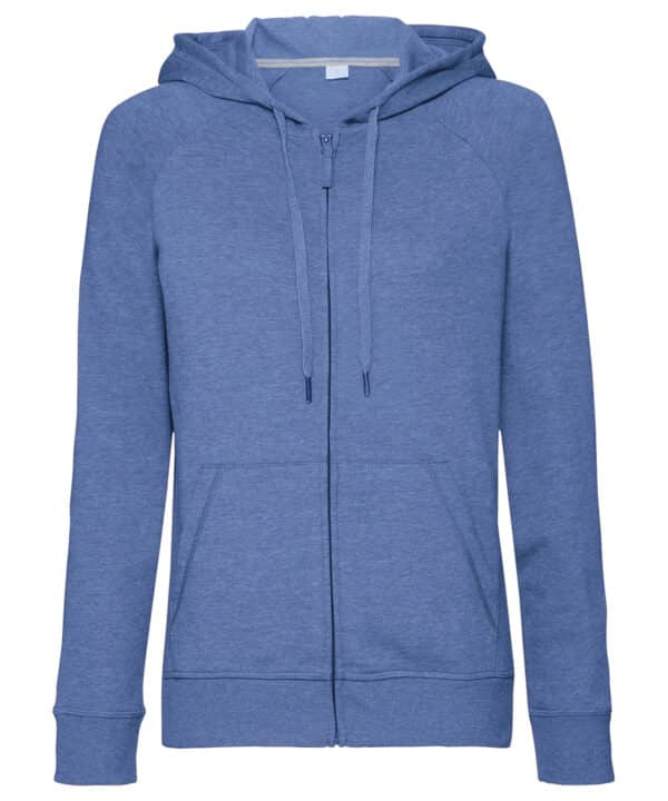 Russell Europe Women's HD zipped hood sweatshirt