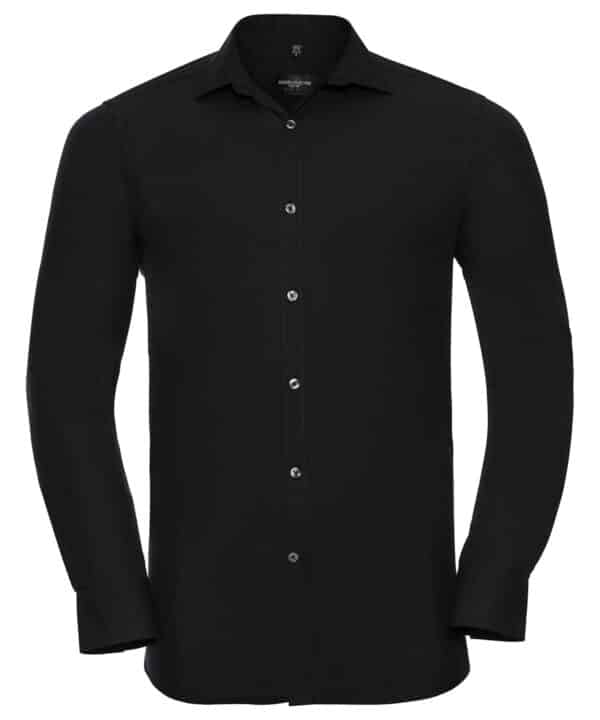 Russell Collection Long sleeve ultimate stretch shirt