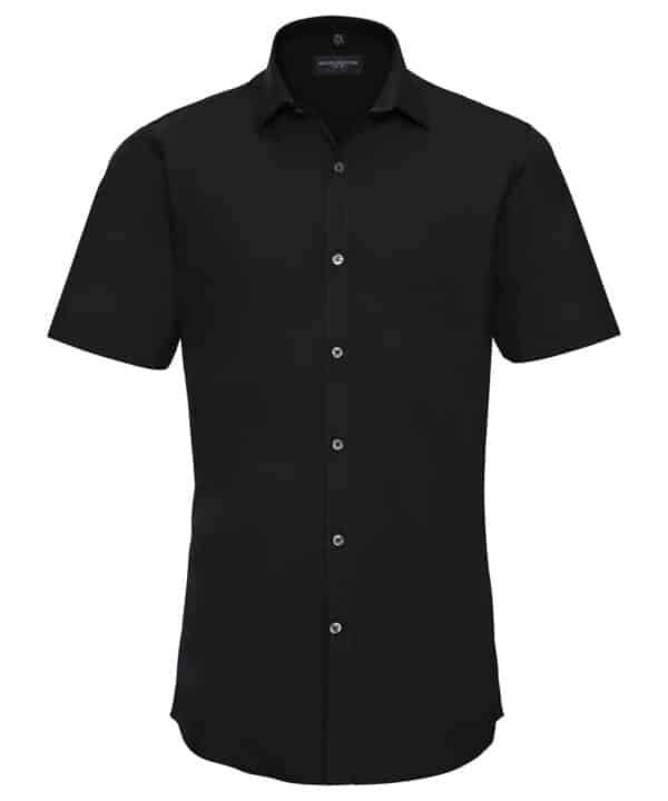 Russell Collection Short sleeve ultimate stretch shirt