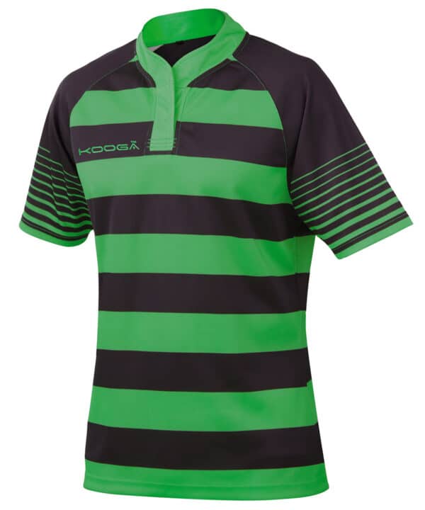 Last Chance to Buy Kooga Junior touchline hooped match shirt
