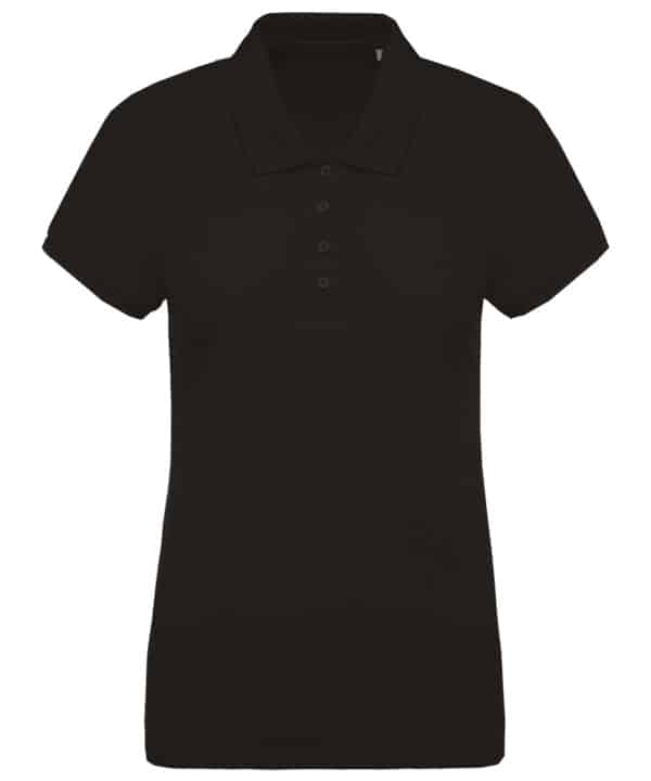 Kariban Ladies' organic piqué short-sleeved polo shirt