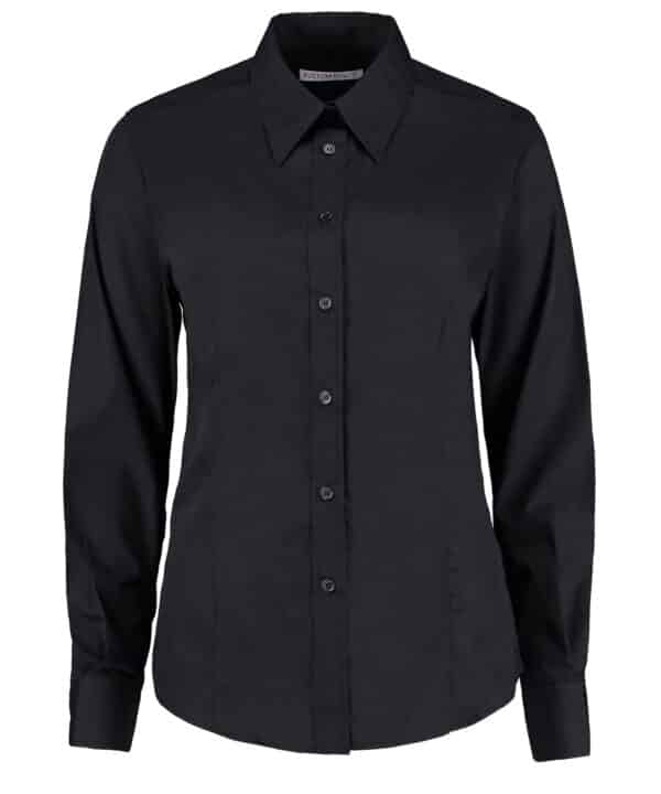 Kustom Kit Women's workforce blouse long sleeve