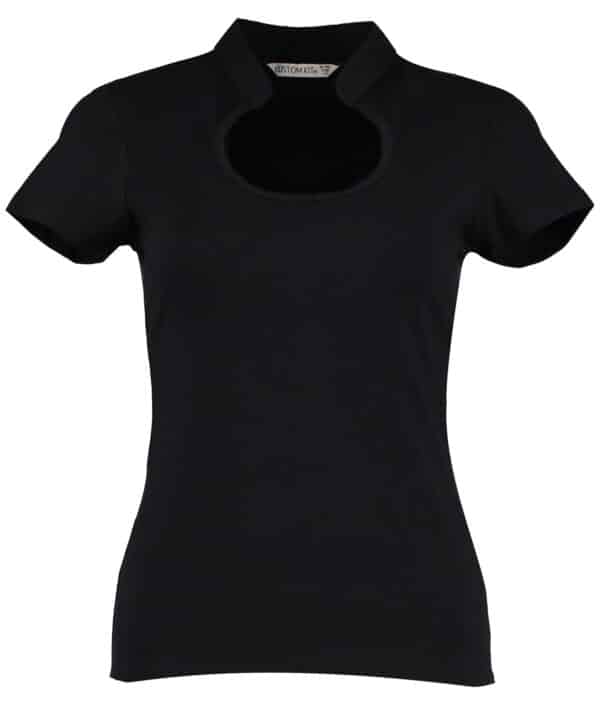 Kustom Kit Women's corporate top keyhole neck (regular fit)