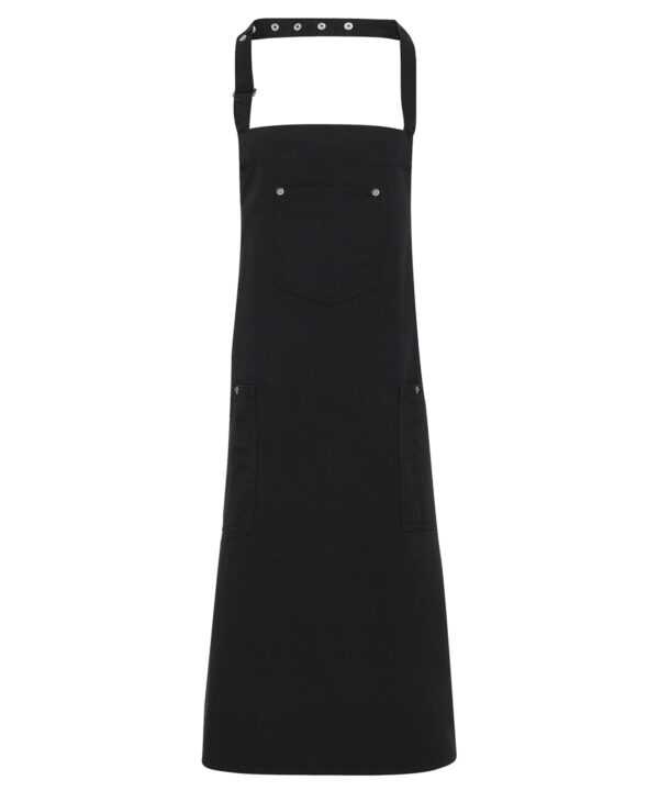 Premier Chino cotton bib apron