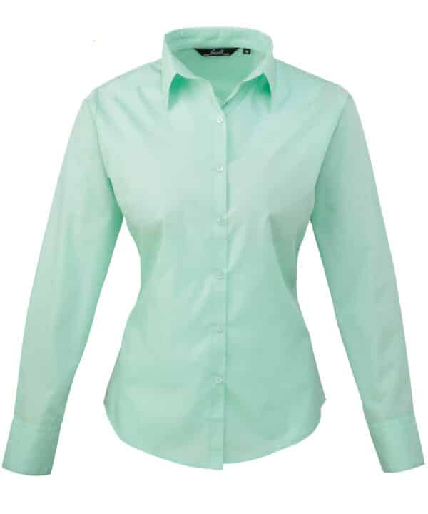 Premier Women's poplin long sleeve blouse