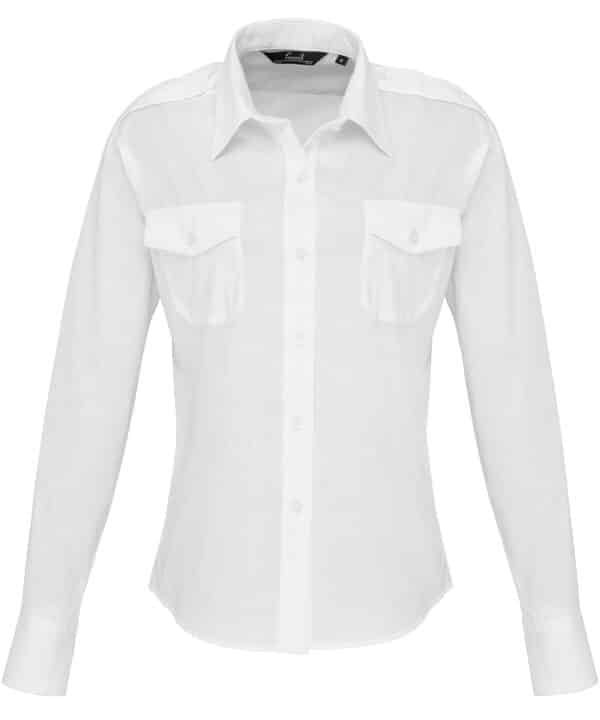 Premier Women's long sleeve pilot shirt