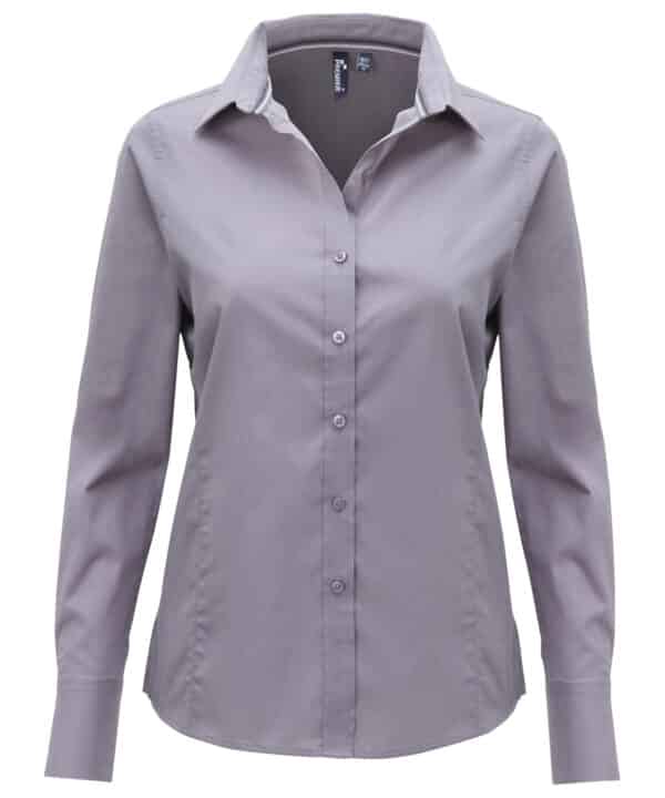 Premier Women's long sleeve fitted "Friday bar shirt"
