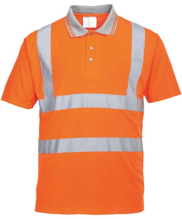 Portwest Hi-vis short sleeved polo (S477/RT22)