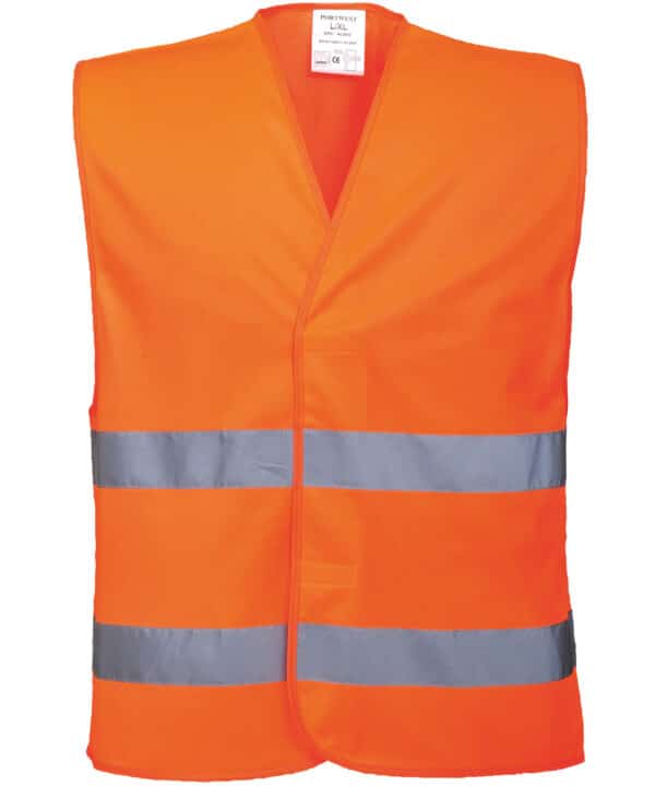 Portwest Hi-vis two-band vest (C474)