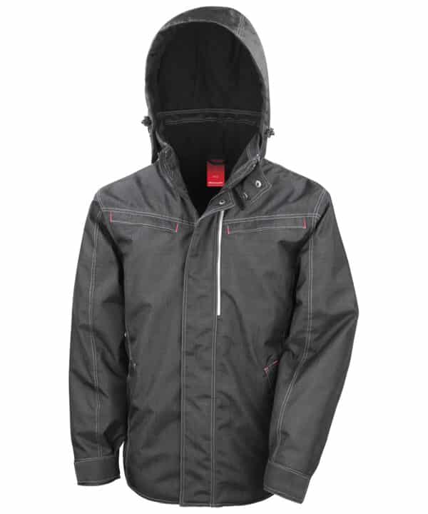 Result Denim texture rugged jacket