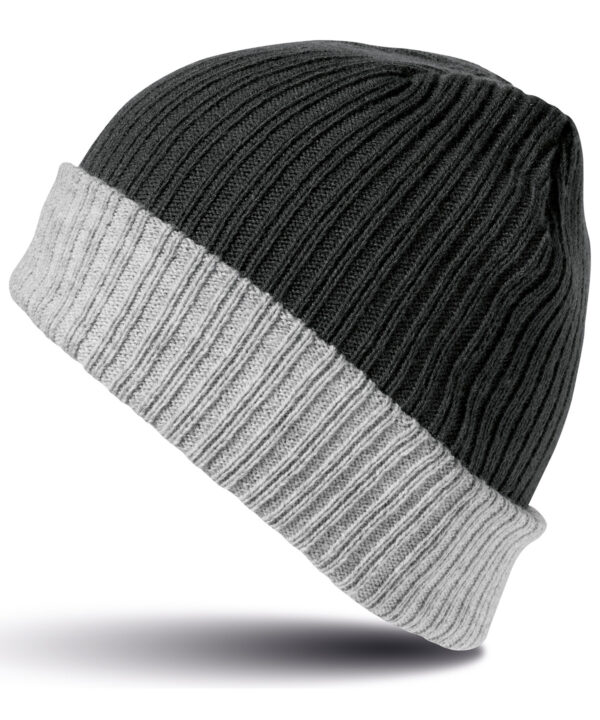 Result Winter Essentials Double-layer knitted hat