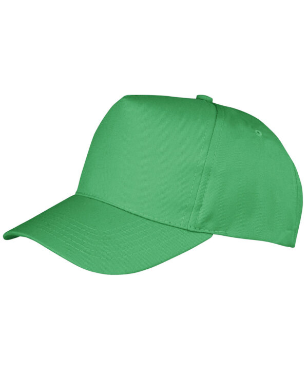 Result Headwear Boston 5-panel polycotton printer's cap