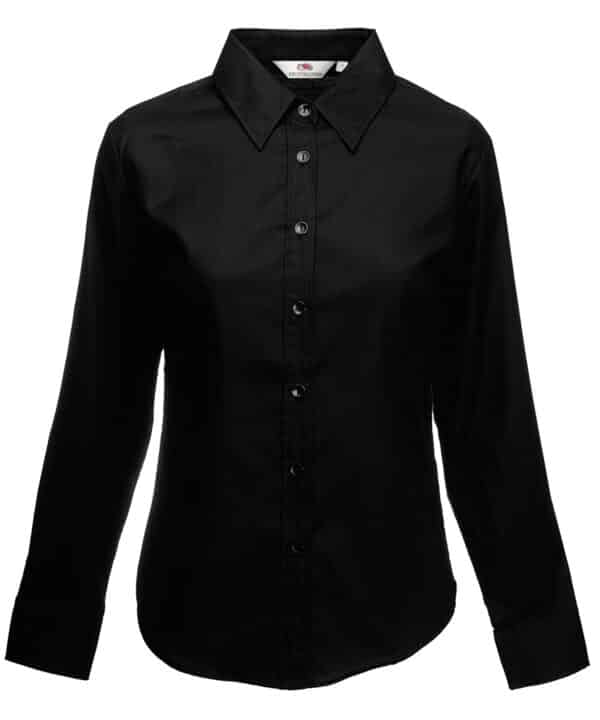 Fruit of the Loom Women's Oxford long sleeve shirt