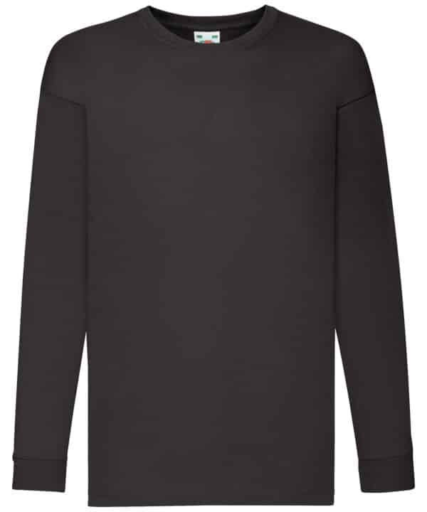 Fruit of the Loom Kids long sleeve valueweight T