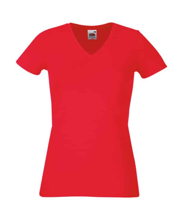Fruit of the Loom Lady-fit v-neck tee