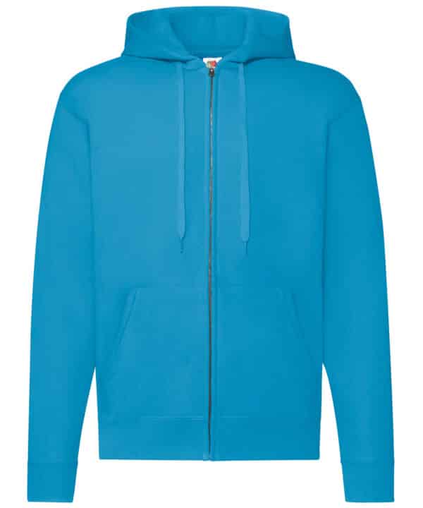 Fruit of the Loom Classic 80/20 hooded sweatshirt jacket