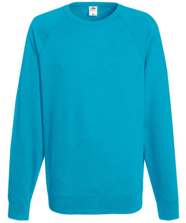 Fruit of the Loom Lightweight raglan sweatshirt