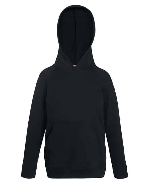 Fruit of the Loom Kids lightweight hooded sweatshirt