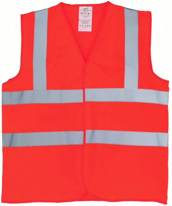 Yoko Flame-retardant hi-vis sleeveless waistcoat (HVW100FR)