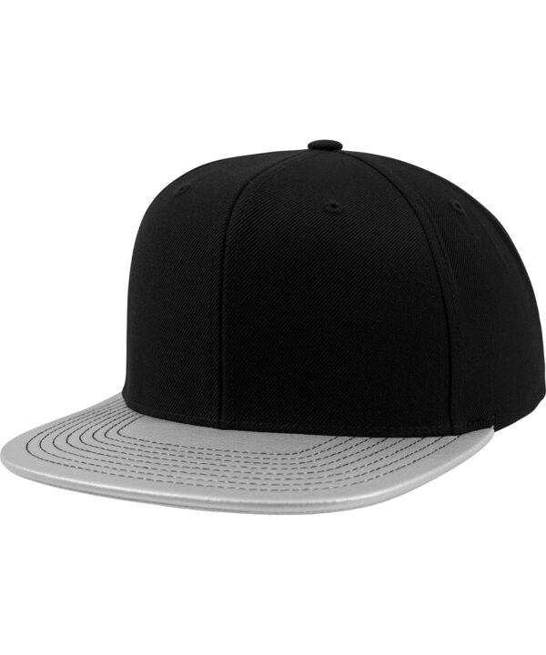 Flexfit by Yupoong Metallic visor snapback (6089PU)
