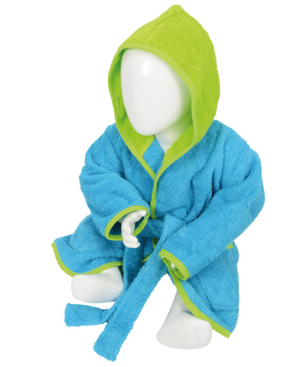 A&R Towels ARTG® Babiezz® hooded bathrobe