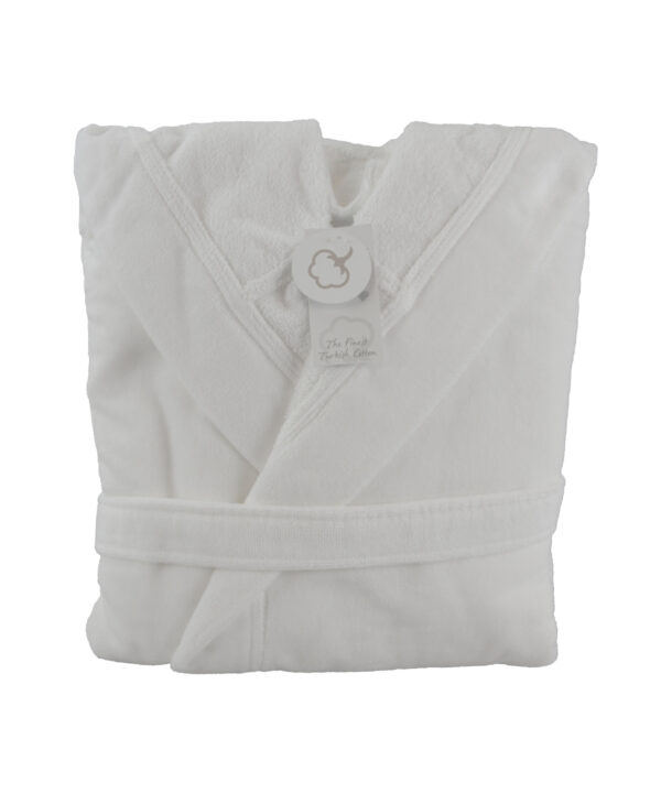 A&R Towels ARTG® deluxe velour bathrobe with hood