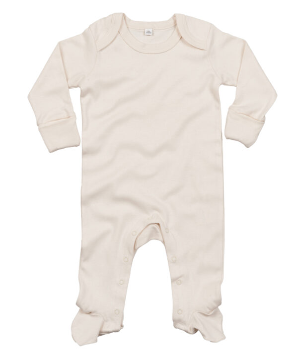 Babybugz Baby organic envelope sleepsuit with mitts