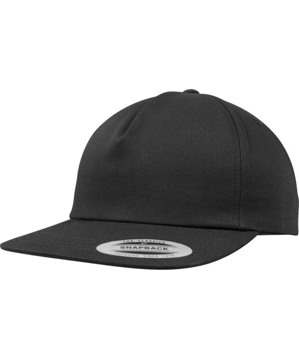 Flexfit by Yupoong Unstructured 5-panel snapback (6502)