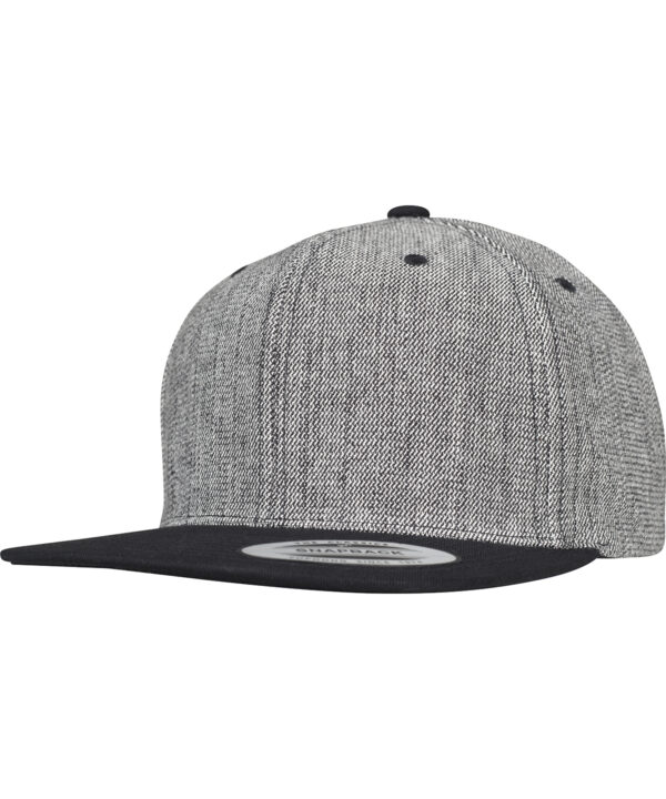 Flexfit by Yupoong Melange solid snapback (6089MS)