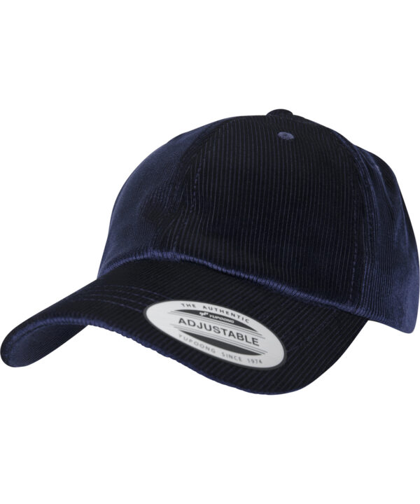 Flexfit by Yupoong Corduroy satin dad cap (6245CS)