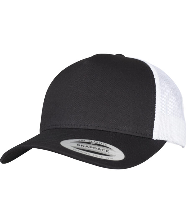 Flexfit by Yupoong 5-panel retro trucker 2-tone cap (6506T)