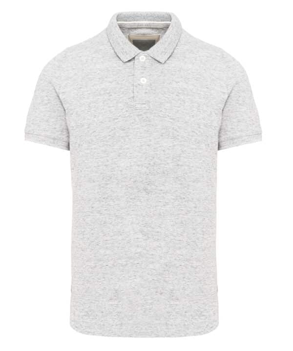 Kariban Men's vintage short sleeve polo shirt