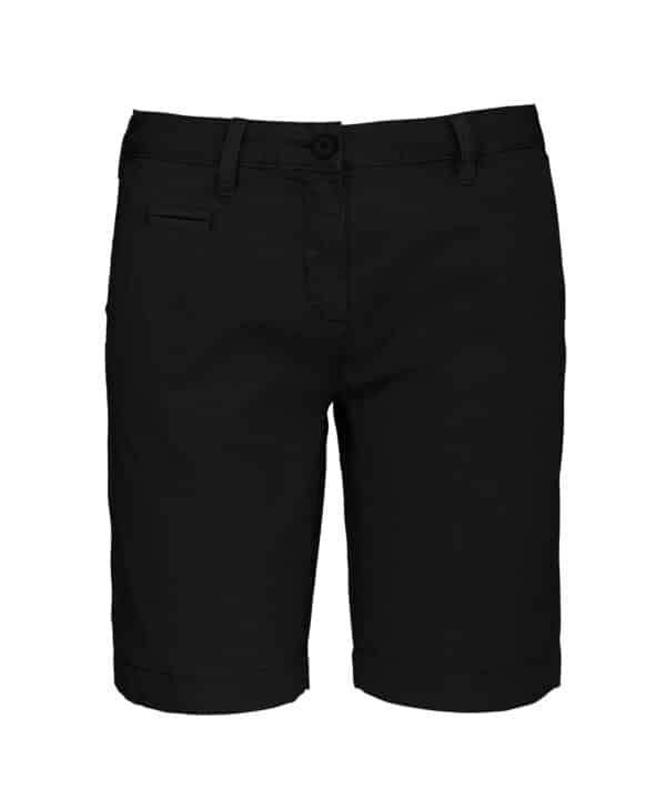 Kariban Ladies' washed effect Bermuda shorts